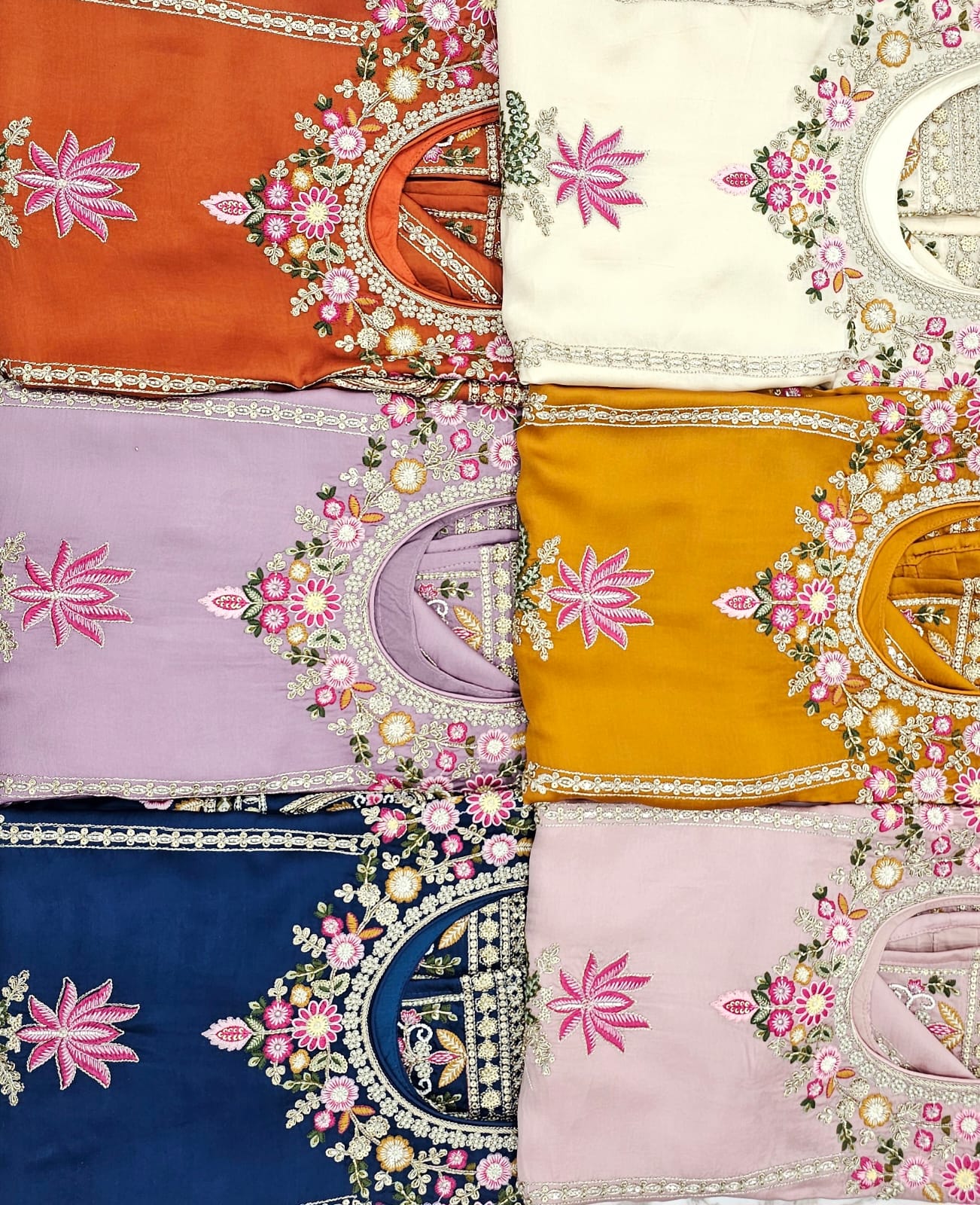 Hand-Embroidered Lehenga Kurta Set