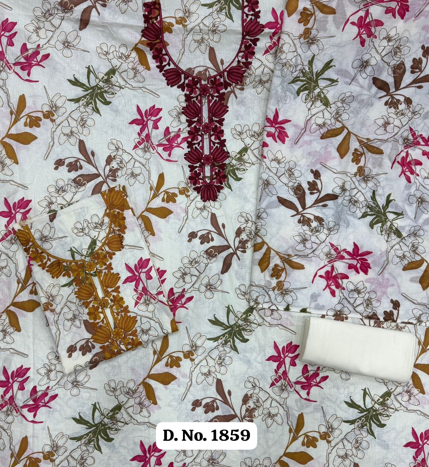 Nayaab threads unstiched suits