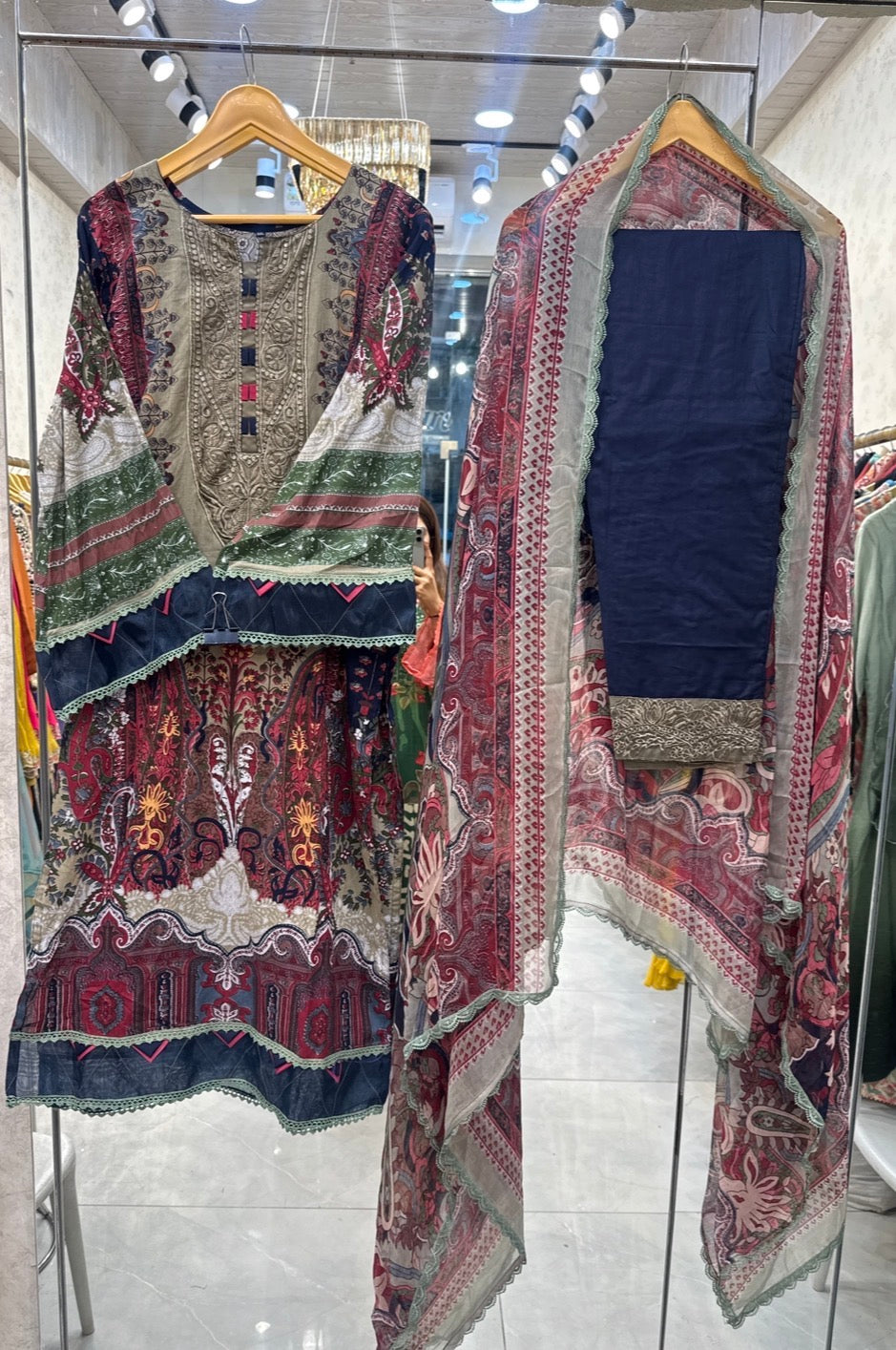 “The Luxe Bloom –  Essence COTTON LAWN SUIT