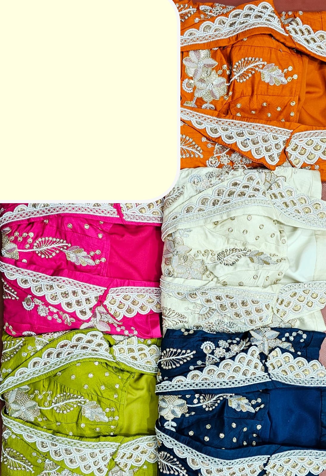 Couture Pre-Draped Cowl Skirt Co-Ord with Embellished Blazer